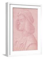 Portrait of Young Man-Vittore Carpaccio-Framed Giclee Print