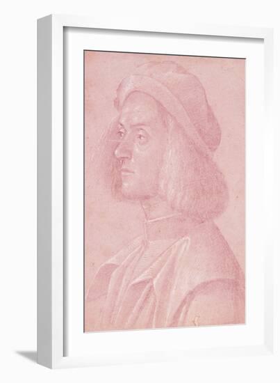 Portrait of Young Man-Vittore Carpaccio-Framed Giclee Print