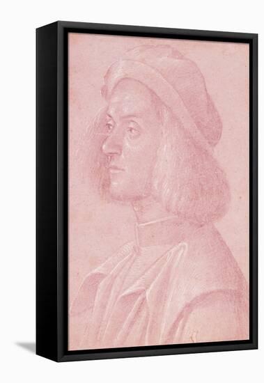 Portrait of Young Man-Vittore Carpaccio-Framed Stretched Canvas