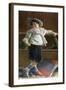 Portrait of Young Man-Tullio Salvatore Quinzio-Framed Giclee Print