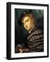 Portrait of Young Man-Lorenzo Lotto-Framed Giclee Print