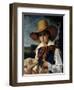 Portrait of Young Marius Peptipa, C.1837-Jean Godechart-Framed Giclee Print