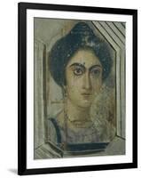 Portrait of Young Woman-null-Framed Premium Giclee Print