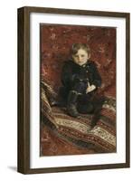 Portrait of Yury Repin, The-Ilya Yefimovich Repin-Framed Giclee Print