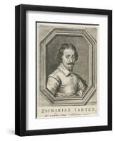 Portrait of Zacharias Jansen, 1655-Jacob Van Meurs-Framed Giclee Print