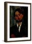 Portrait of Zborowski, 1916-Amedeo Modigliani-Framed Giclee Print