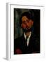 Portrait of Zborowski, 1916-Amedeo Modigliani-Framed Giclee Print