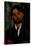 Portrait of Zborowski, 1916-Amedeo Modigliani-Stretched Canvas