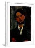 Portrait of Zborowski, 1916-Amedeo Modigliani-Framed Giclee Print