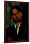 Portrait of Zborowski, 1916-Amedeo Modigliani-Framed Giclee Print