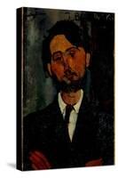 Portrait of Zborowski, 1916-Amedeo Modigliani-Stretched Canvas