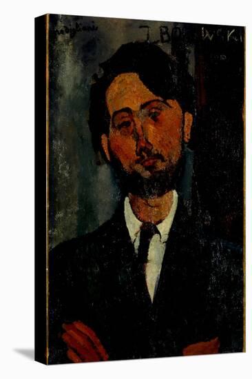 Portrait of Zborowski, 1916-Amedeo Modigliani-Stretched Canvas