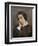 Portrait of Zelie Courbet 1846-Gustave Courbet-Framed Premium Giclee Print