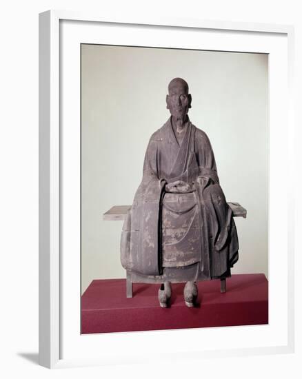 Portrait of Zen Master Hotto Kokushi-null-Framed Giclee Print