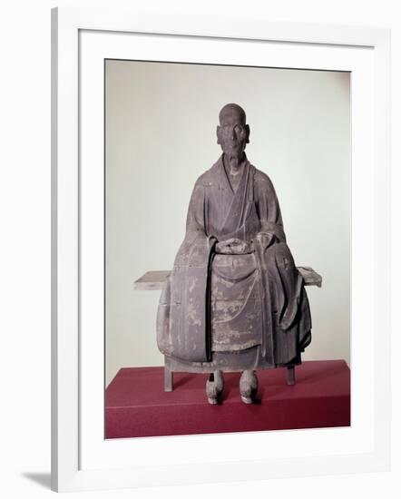 Portrait of Zen Master Hotto Kokushi-null-Framed Giclee Print