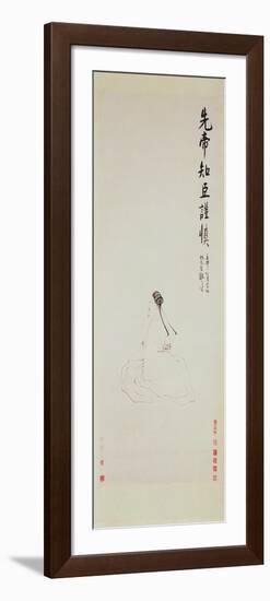 Portrait of Zhuge Liang, 1651-Zhang Feng-Framed Giclee Print