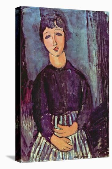 Portrait of Zofe-Amedeo Modigliani-Stretched Canvas