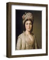 Portrait of Zoie Ghica, the Princess of Moldavia, 1777-Alexander Roslin-Framed Giclee Print