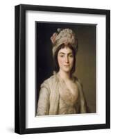 Portrait of Zoie Ghica, the Princess of Moldavia, 1777-Alexander Roslin-Framed Giclee Print