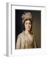 Portrait of Zoie Ghica, the Princess of Moldavia, 1777-Alexander Roslin-Framed Giclee Print