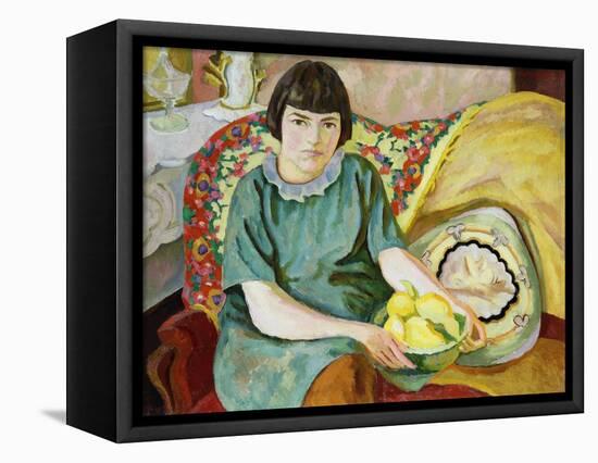 Portrait of Zoum Van Den Eeckhoudt, 1915-Roger Eliot Fry-Framed Stretched Canvas