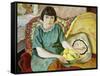 Portrait of Zoum Van den Eeckhoudt-Roger Fry-Framed Stretched Canvas