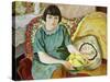 Portrait of Zoum Van den Eeckhoudt-Roger Fry-Stretched Canvas