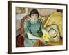 Portrait of Zoum Van den Eeckhoudt-Roger Fry-Framed Giclee Print