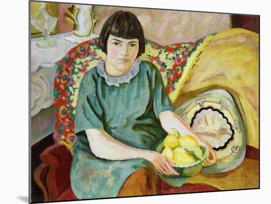 Portrait of Zoum Van den Eeckhoudt-Roger Fry-Mounted Giclee Print