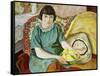 Portrait of Zoum Van den Eeckhoudt-Roger Fry-Framed Stretched Canvas