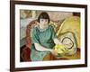 Portrait of Zoum Van den Eeckhoudt-Roger Fry-Framed Giclee Print