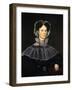 Portrait Painting of a Woman-Geoffrey Clements-Framed Giclee Print