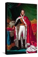 Portrait painting of King William I of the Netherlands.-Vernon Lewis Gallery-Stretched Canvas