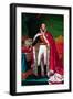 Portrait painting of King William I of the Netherlands.-Vernon Lewis Gallery-Framed Art Print