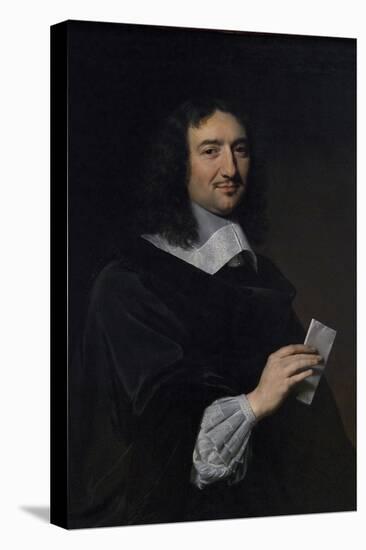 Portrait Philippe De Champaigne-Jean Baptiste Colbert-Stretched Canvas