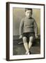 Portrait Photo of a Young Boy-null-Framed Photographic Print