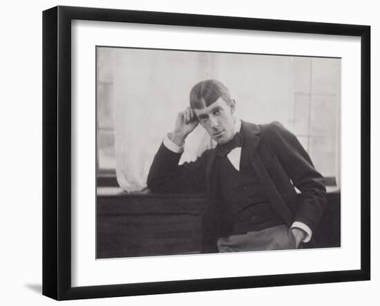 Portrait Photograph of Aubrey Beardsley-Frederick Henry Evans-Framed Photographic Print