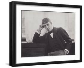 Portrait Photograph of Aubrey Beardsley-Frederick Henry Evans-Framed Photographic Print