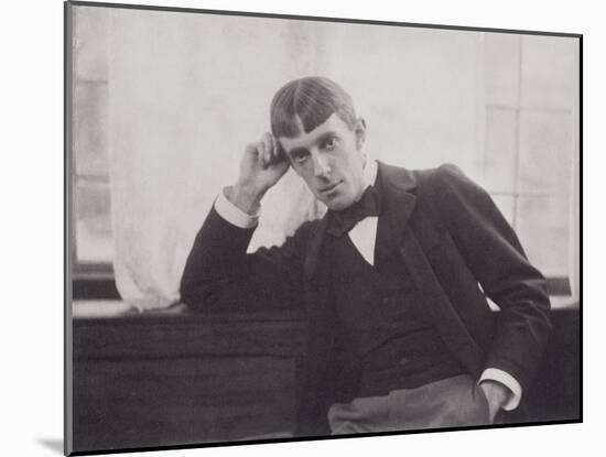 Portrait Photograph of Aubrey Beardsley-Frederick Henry Evans-Mounted Photographic Print