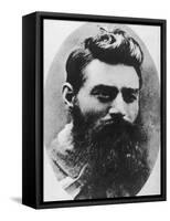 Portrait Photograph of Australian Bushranger Ned Kelly Taken the Day Before His Hanging-null-Framed Stretched Canvas