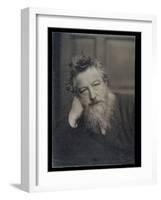 Portrait Photograph of William Morris-null-Framed Giclee Print