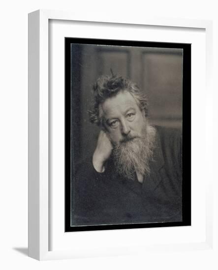 Portrait Photograph of William Morris-null-Framed Giclee Print