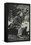 Portrait Photograph of William Morris-Frederick Hollyer-Framed Stretched Canvas