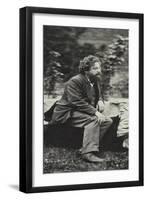 Portrait Photograph of William Morris-Frederick Hollyer-Framed Giclee Print