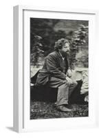 Portrait Photograph of William Morris-Frederick Hollyer-Framed Giclee Print