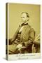 Portrait Photograph of William Tecumseh Sherman-Mathew Brady-Stretched Canvas