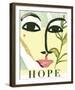 Portrait Poise - Hope-Strawberry Field-Framed Giclee Print