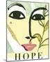 Portrait Poise - Hope-Strawberry Field-Mounted Giclee Print