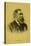 Portrait Postcard of Friedrich Engels, Printed by Glass Und Tuscher, 1919-null-Stretched Canvas