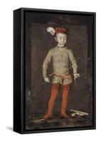 Portrait présumé d'Henri IV enfant-null-Framed Stretched Canvas